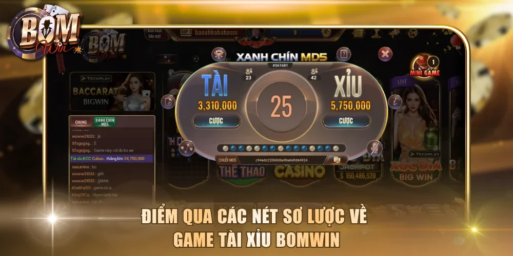 tài xỉu bomwin